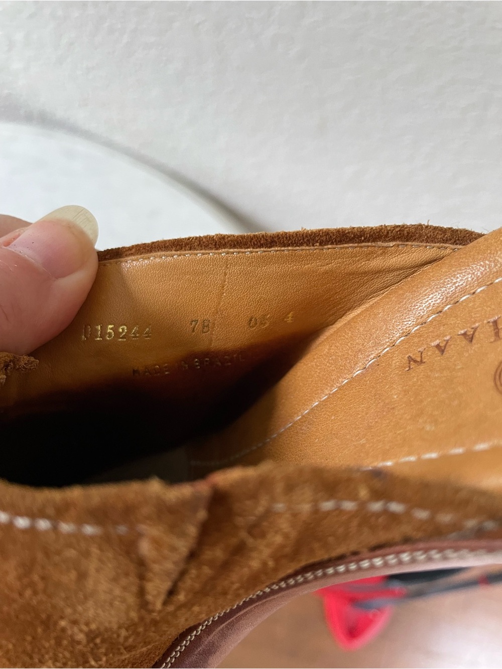 Vintage Cole Haan Leather Mules Women’s Size 7 Cognac Tan - Picture 7 of 10